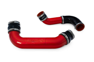 HPS Performance Intercooler Charge Pipe Kit, Hot Side and Cold Side, Red, 17-163R