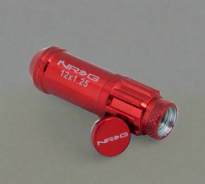 NRG Red ug Nut, 12x1.25