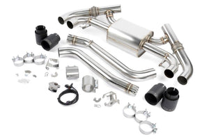 Dinan 23-26 BMW M240i/M240i xDrive (G42) Valved Axleback Exhaust System - Black Tips