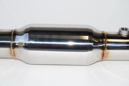 Invidia 08-15 Mitsubishi  Evo One piece Downpipe and High Flow Cat Pipe