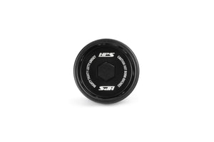 HPS Performance Billet Aluminum Engine Oil Filler Cap, Black, 5269-110WB