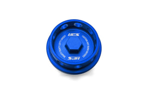 HPS Performance Billet Aluminum Engine Oil Filler Cap, Blue, 5269-111BL