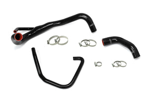 HPS Performance High Temp Reinforced Silicone Radiator Coolant Hose Kit Black 57-1646R-BLK