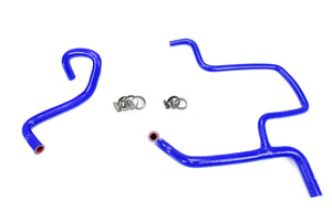 HPS Performance High Temp Reinforced Silicone Heater Coolant Hose Kit Blue 57-1675H-BLUE