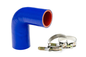 HPS Performance Silicone Transmission Oil Cooler Coolant Hose Volvo Mack MP7 Engine Trucks replace OE Part # 23092712 57-1713 Blue 57-1713-BLUE