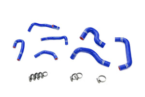 HPS Performance High Temp Reinforced Silicone Ancillary and Oil Cooler Coolant Hose Kit, Blue, 57-2274-BLUE
