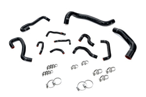 HPS Performance High Temp Reinforced Silicone Radiator, Heater and Ancillary Coolant Hose Kit, Black, 57-2282-BLK