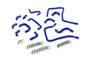 HPS Performance Silicone Ancillary Coolant Hose Kit, Blue, 57-2303-BLUE