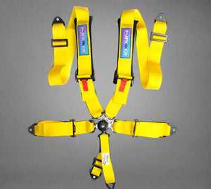 NRG 5 PT harness - Yellow, peed Tuned Motorsports