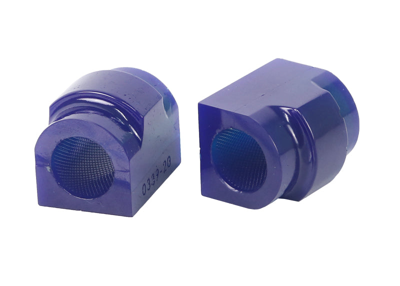 SuperPro 2009 BMW Z4 sDrive30i Rear 20mm Sway Bar Mount Bushing Set