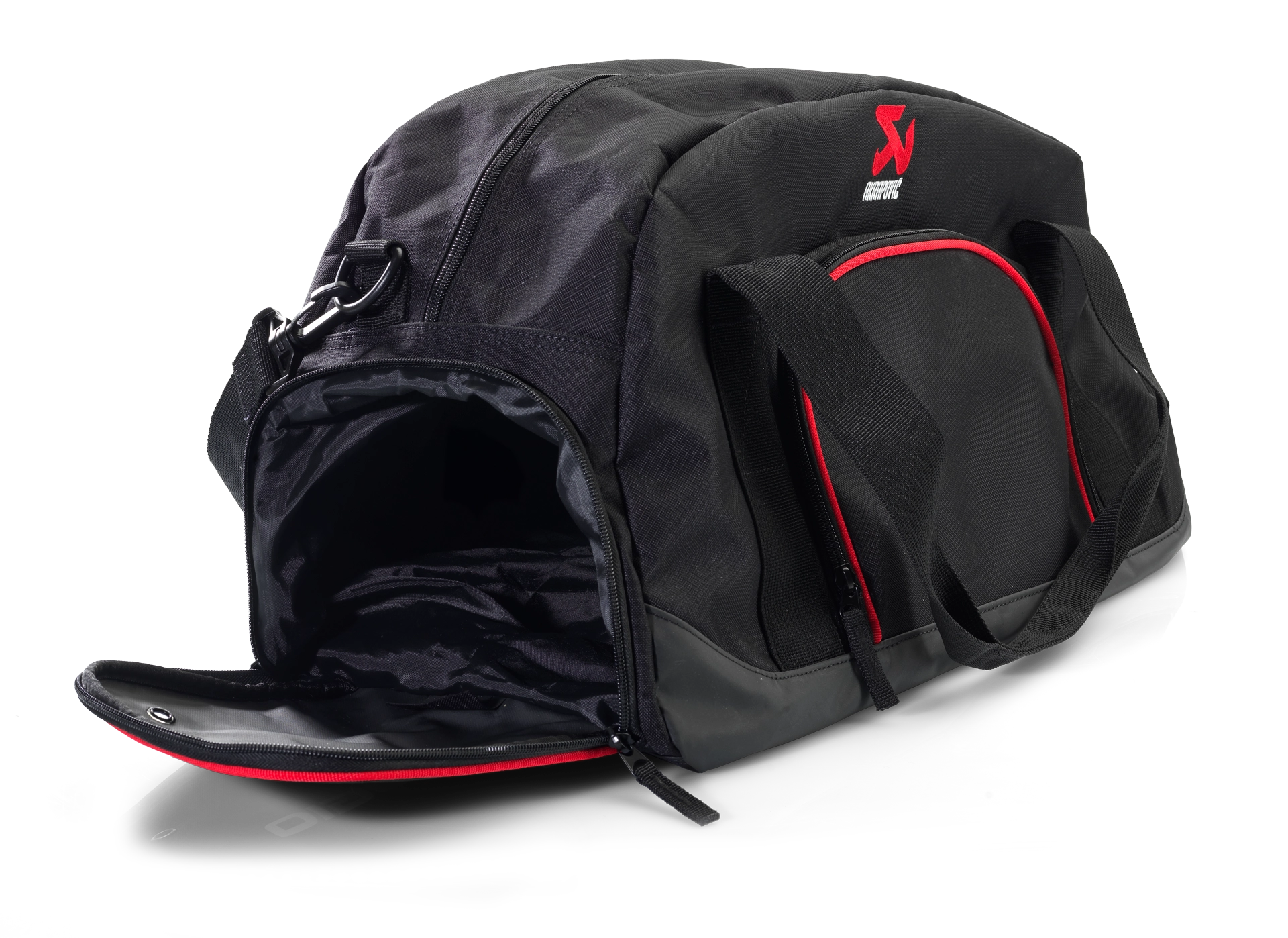 Akrapovic Duffel Bag Ogio - Black w/ Red Details