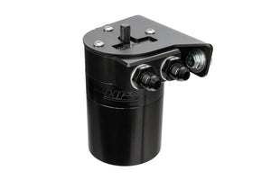 HPS Performance Billet Aluminum Oil Catch Can Kit Black 860-019WB