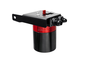 HPS Performance Billet Aluminum Oil Catch Can Kit Red 860-033