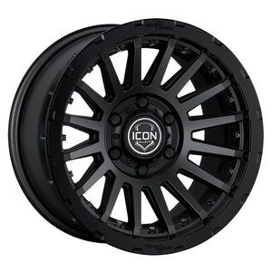 ICON Alloy Recon Pro - 18X9 / 6X5.5 / 40MM / 6.6in. BS - Satin Black
