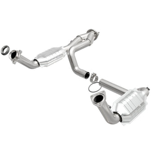 MagnaFlow DF Cat. Conv 02-06 Cadillac Truck. 8 5.3L Dual Conv. Y-Pipe Assy 2wd/Chevy Truck 99-07