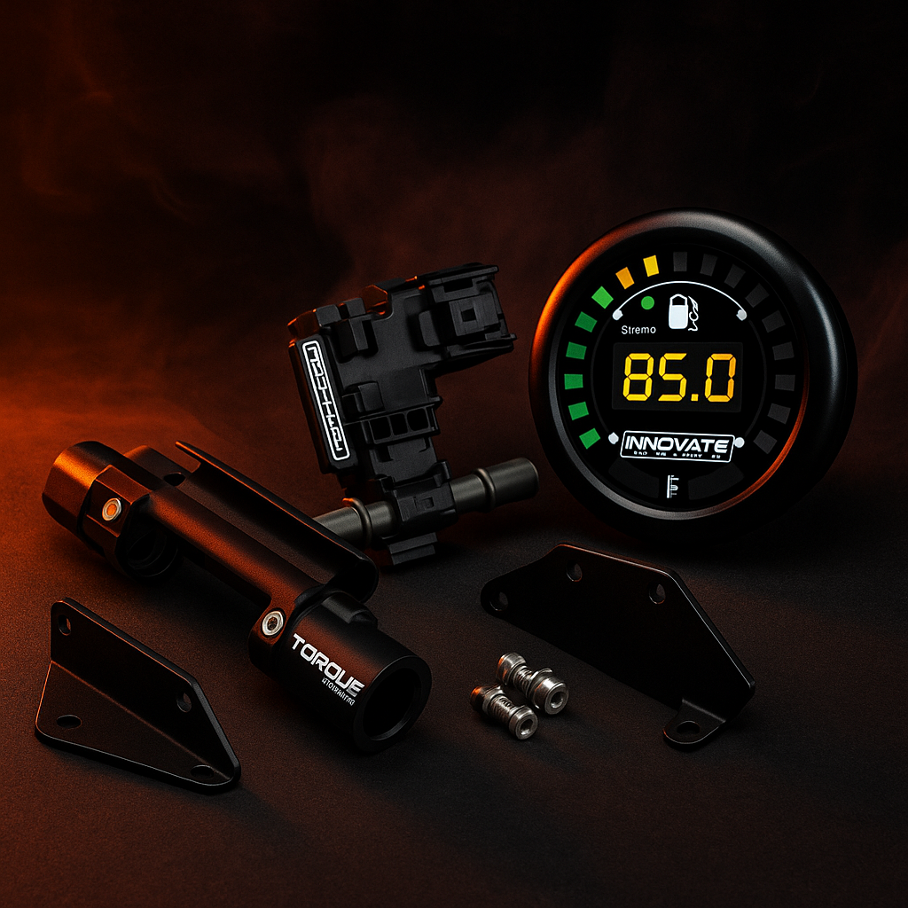 Speed Tuned Motorsports, E85 Sensor & Gauge kit, Innovate E85 gauge