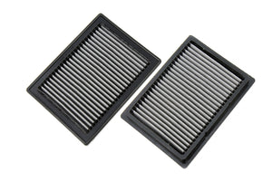 HPS Performance Drop-in Panel Air Filter Driver and Passenger Side Combo HPS-457369x2