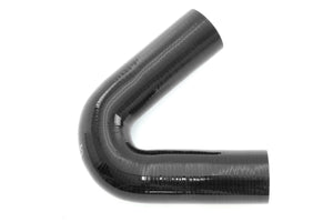 HPS 3 inch 76mm Silicone 135 Degree Elbow Coupler Hose High Temp 4-ply Reinforced Black