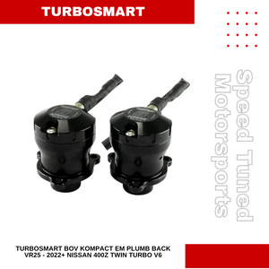 Turbosmart BOV Kompact EM Plumb Back VR25 - 2022+ Nissan 400Z Twin Turbo V6
