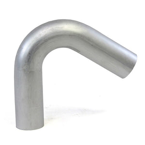 HPS 3.25 inch OD 120 Degree Bend 6061 Aluminum Elbow 16 Gauge w/ 3 1/2 inch CLR