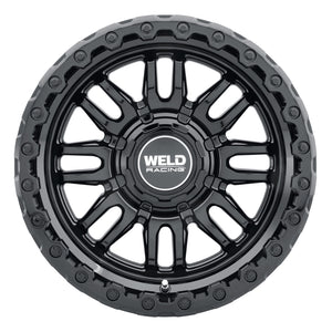 Weld Off-Road Swift 17x9in - 5x114.3 / 5x127 BP - ET-12 - 78.1mm CB - Gloss Black Wheel & Ring