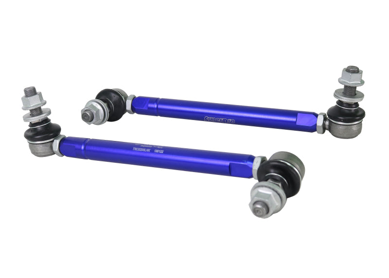 SuperPro 2001 Toyota Highlander Limited Front HD Adjustable End Link Set (12mm Studs 254mm-305mm)