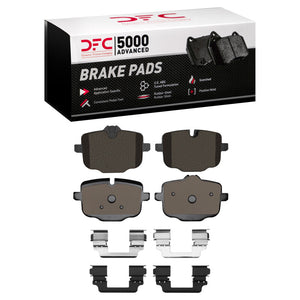 DFC 11-19 BMW 640i Gran Coupe Rear 5000 Advanced Ceramic Brake Pads and Hardware Kit