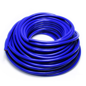 HPS 1/4 inch ID blue high temp reinforced silicone heater hose tubing 50 feet roll Max Temperature Rating: 350F Bend Radius: 1 inch