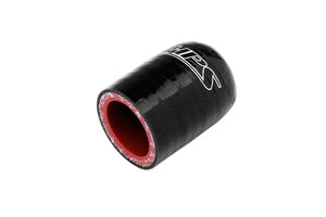 HPS 2 inch 51mm High Temperature Reinforced Silicone Coolant Cap Bypass Heater Black
