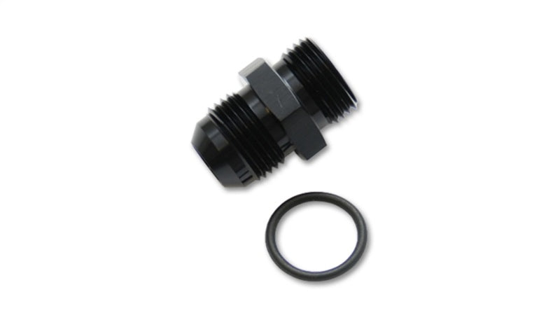 Vibrant Performance -6AN Flare to AN Straight Cut Thread (7/8-14) with O-Ring Adapter Fitting