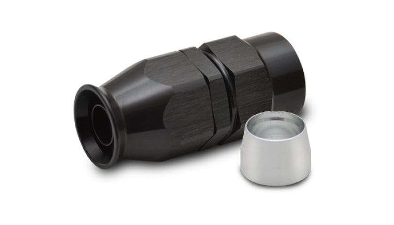 Vibrant Aluminum 10AN Straight Hose End for PTFE Lined Hose
