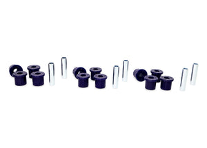 SuperPro 2015+ Ford F-150 Rear Leaf Spring & Shackle Bushing Kit