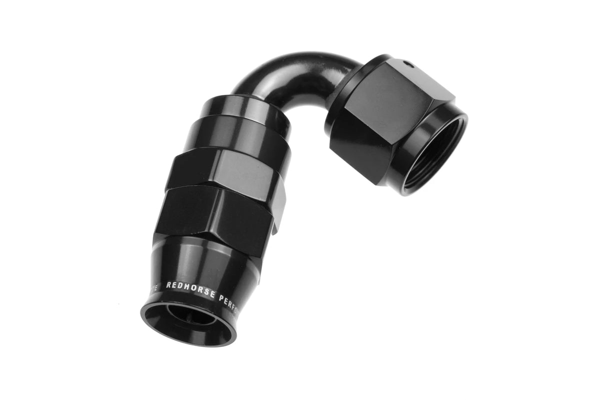 -08AN 120 Degree PTFE Reusable Hose End