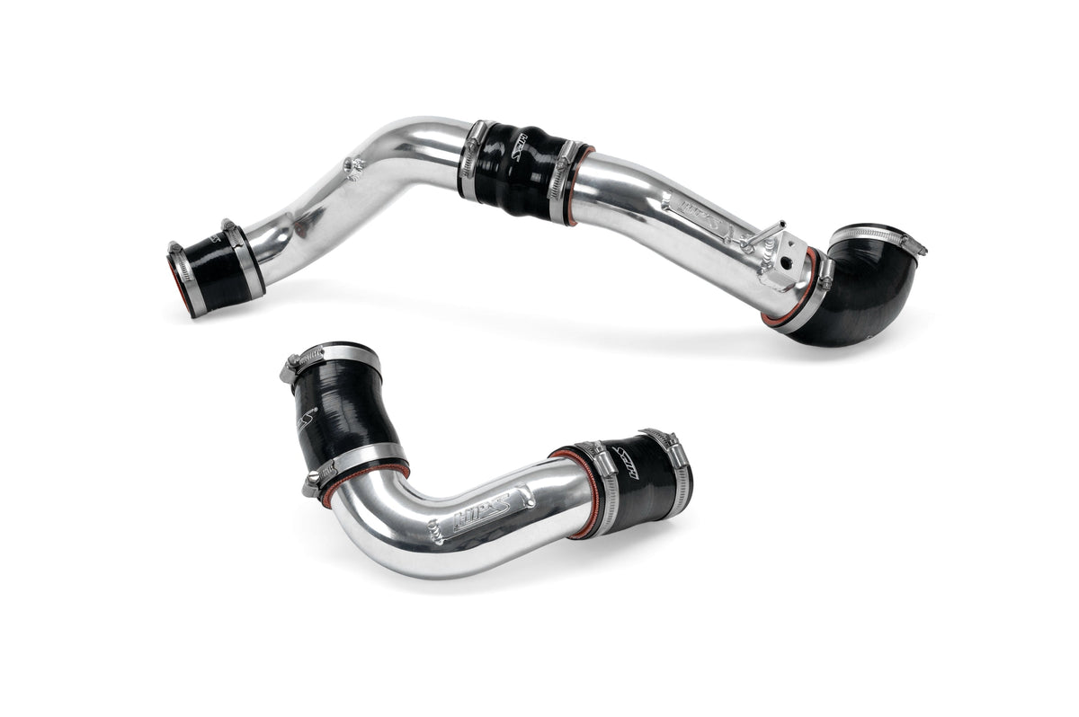 HPS Performance Intercooler Charge Pipe Kit Cold and Hot Side Polished 17-156P