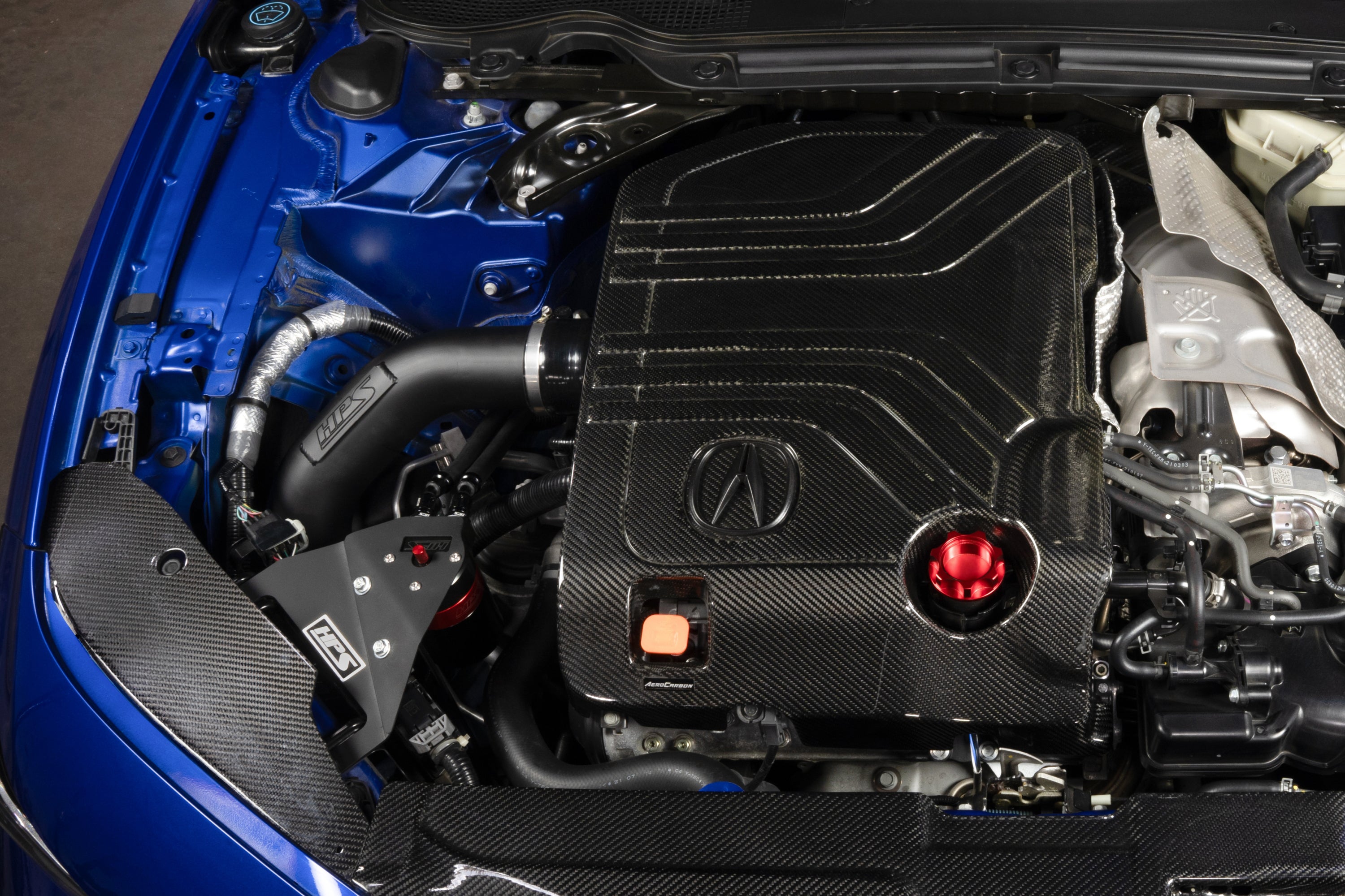 HPS Intercooler Charge Pipe (Cold Side), Blue, 17-168BL