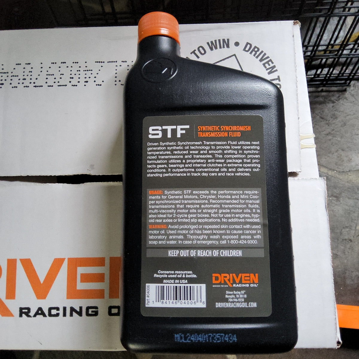 Driven Racing Driven Racing STF Synthetic Synchromesh Fluid – Speed Tuned Motorsports