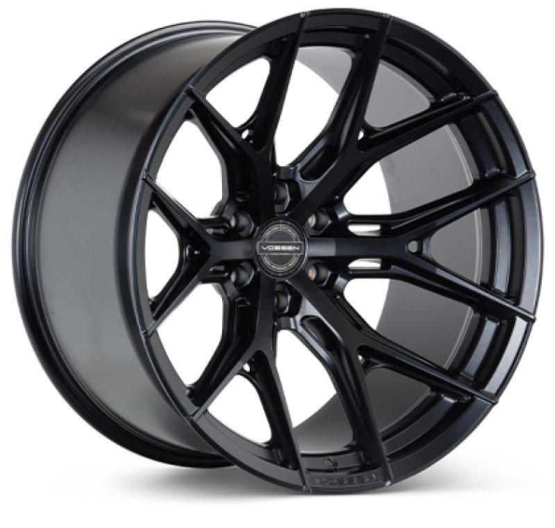 Vossen HF6-4 22x9.5 / 6x139.7 / ET30 / 95.1 / Deep - Satin Black Wheel