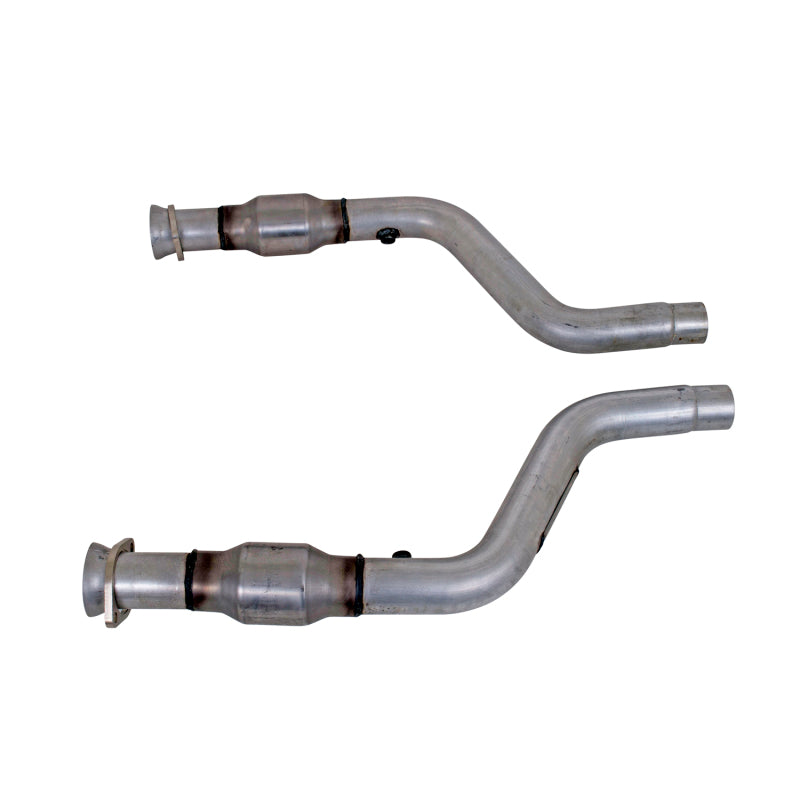 BBK 05-15 Dodge Challenger Charger Short Mid X Pipe w/Catalytic Converters 2-3/4 For LT Headers