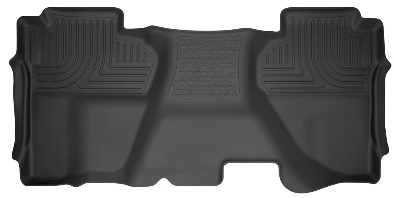 Husky Liners 14 Chevrolet Silverado/14 GMC Sierra 1500 Weatherbeater Black 2nd Seat Floor Liner