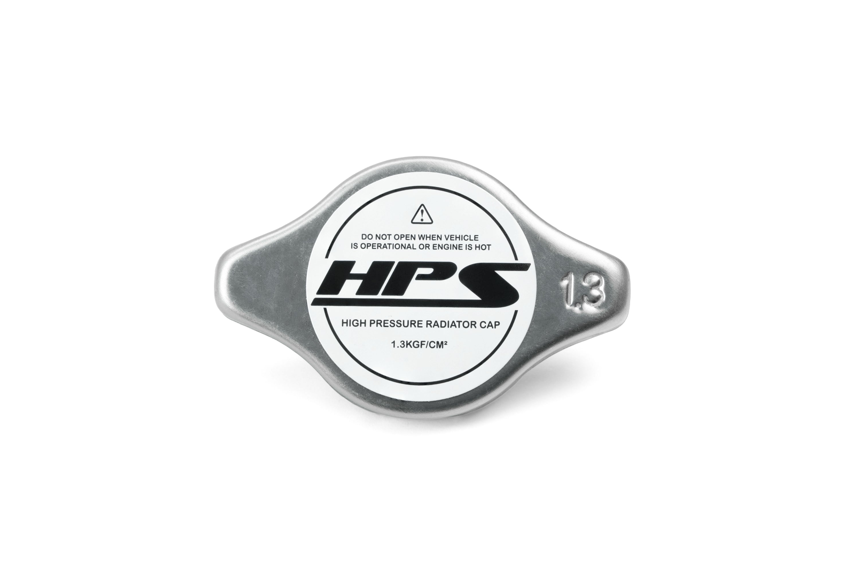 HPS High-Pressure 1.3 bar Stainless Steel Radiator Cap, Type B, Flat Valve, 2068-38N