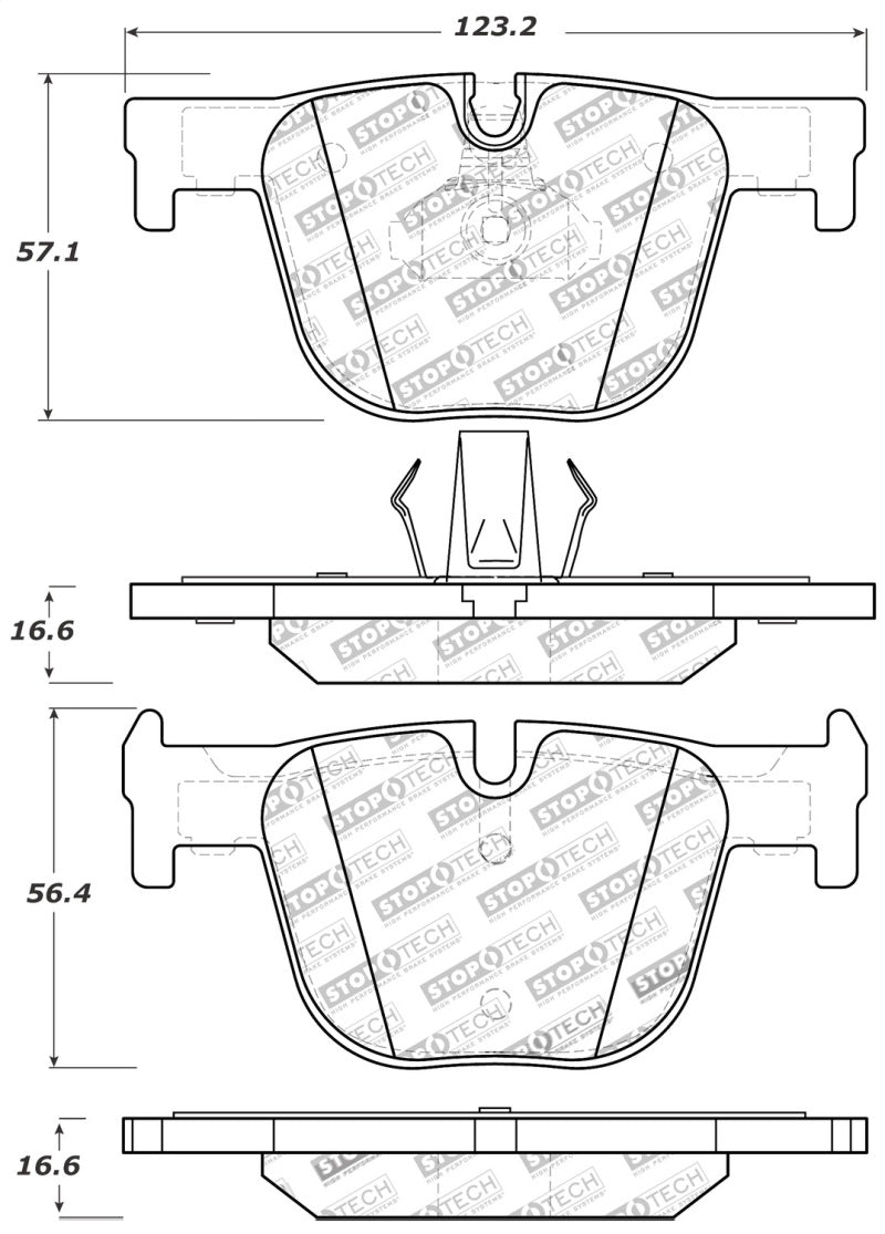 StopTech Performance Brake Pads