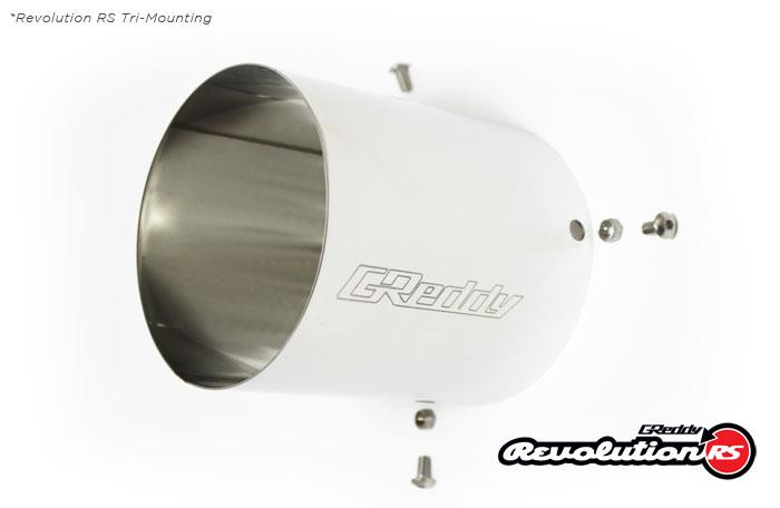 GReddy Universal 2.5in 3-Bolt Tip Revolution RS Muffler