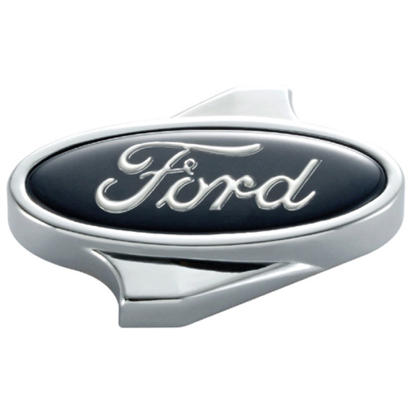 Ford Racing Air Cleaner Nut w/ Ford Logo - Chrome