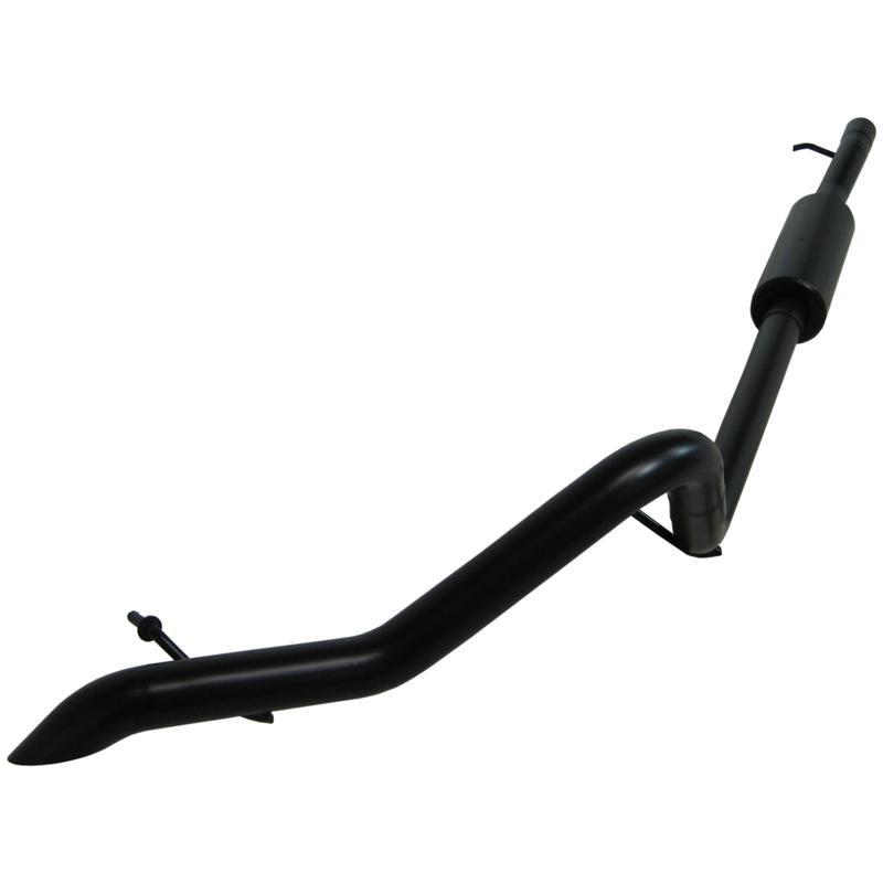 MBRP 2007-2009 Jeep Wrangler (JK) 3.8L V6 4 dr Off-Road Tail Pipe Muffler before Axle