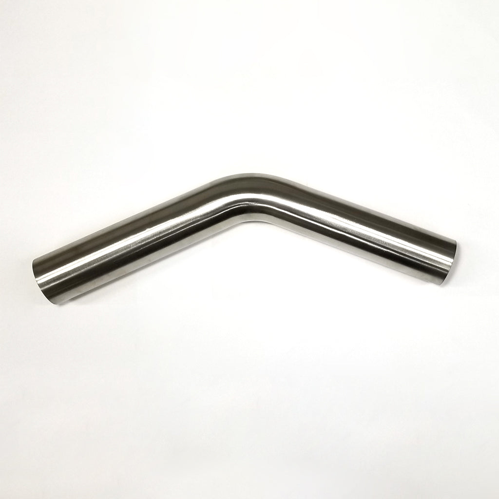 Stainless Bros 3in Aluminum 6061 45 Deg Mandrel Bend - 1.5D Radius