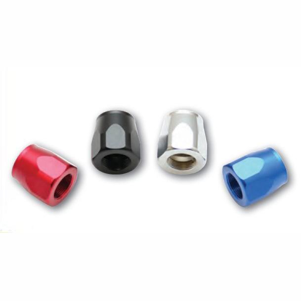 Vibrant -8AN Hose End Socket - Silver