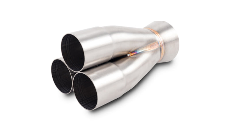 Vibrant 3-1 Merge Collector 2.00in Inlet ID 2.50in Merge OD 3.00in Outlet OD