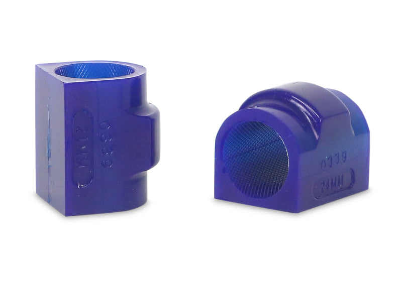 SuperPro 2009 BMW Z4 sDrive30i Rear 24mm Sway Bar Mount Bushing Set