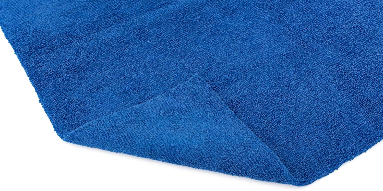 The Rag company blue microfiber towel