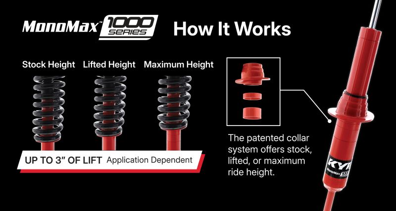 KYB 07-21 Toyota Tundra 1000 Series Rear Shock